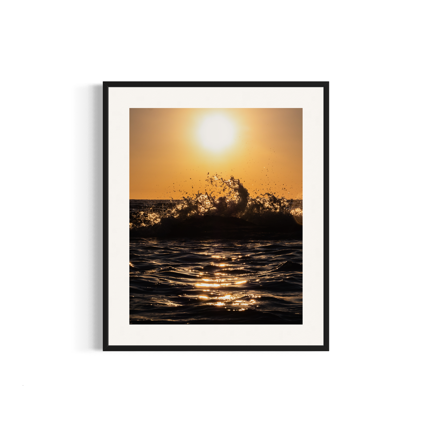NOMO NOPRO 50 x 40 cm / Cadre Aluminium Noir Tirage "SEA SIDE" Carqueiranne n°3