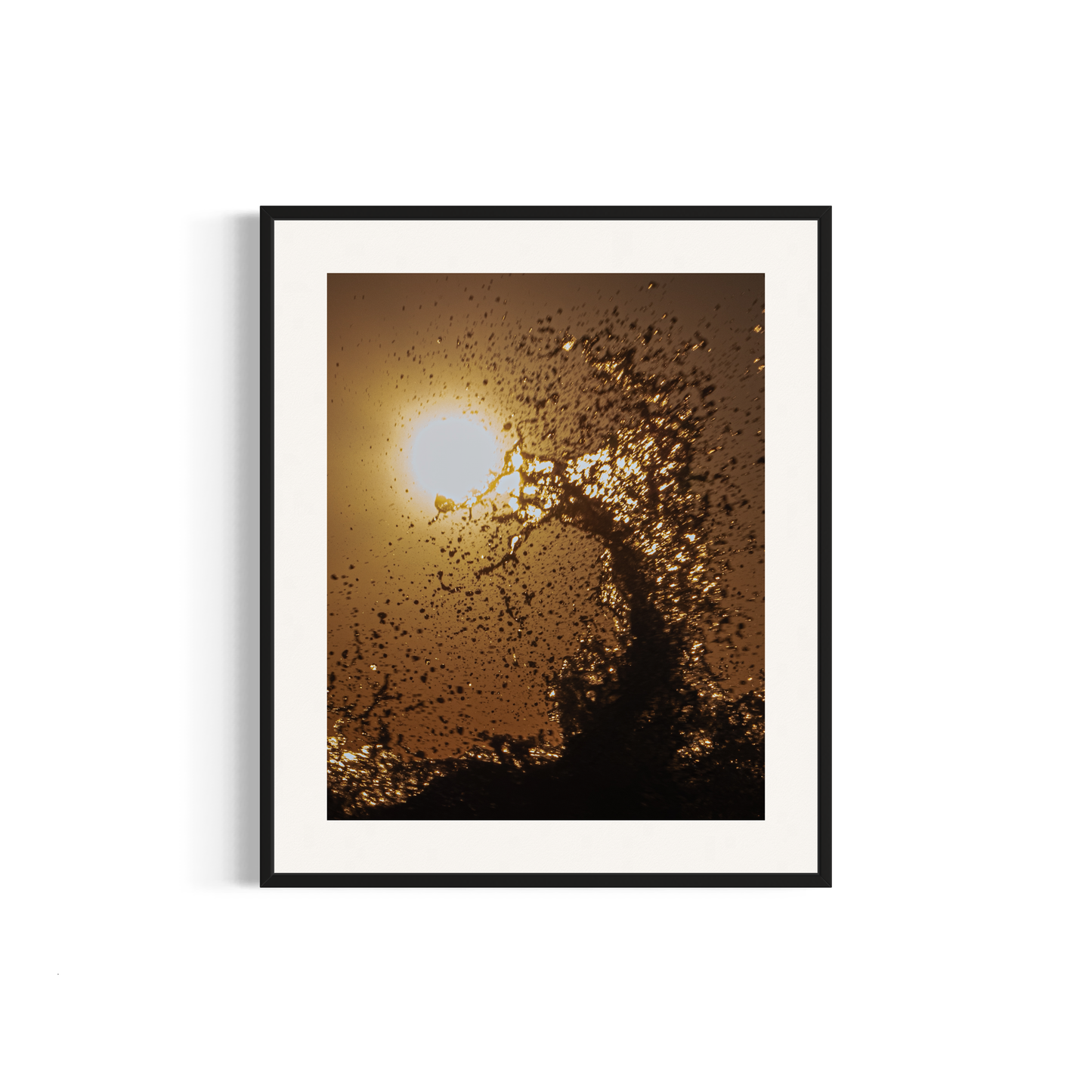 NOMO NOPRO 50 x 60 cm / Cadre Aluminium Noir Tirage "SEA SIDE" Carqueiranne n°4