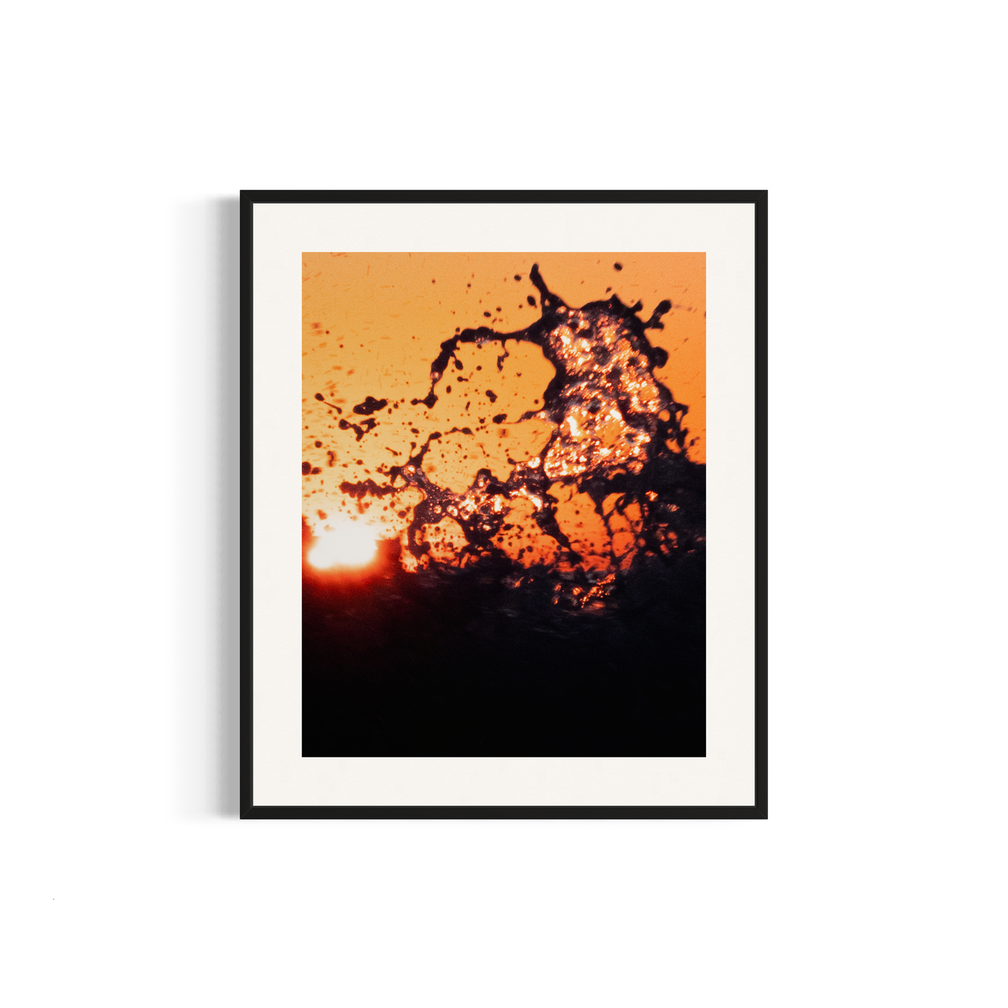 NOMO NOPRO 50 x 60 cm / Cadre Aluminium Noir Tirage "SEA SIDE" Carqueiranne n°6