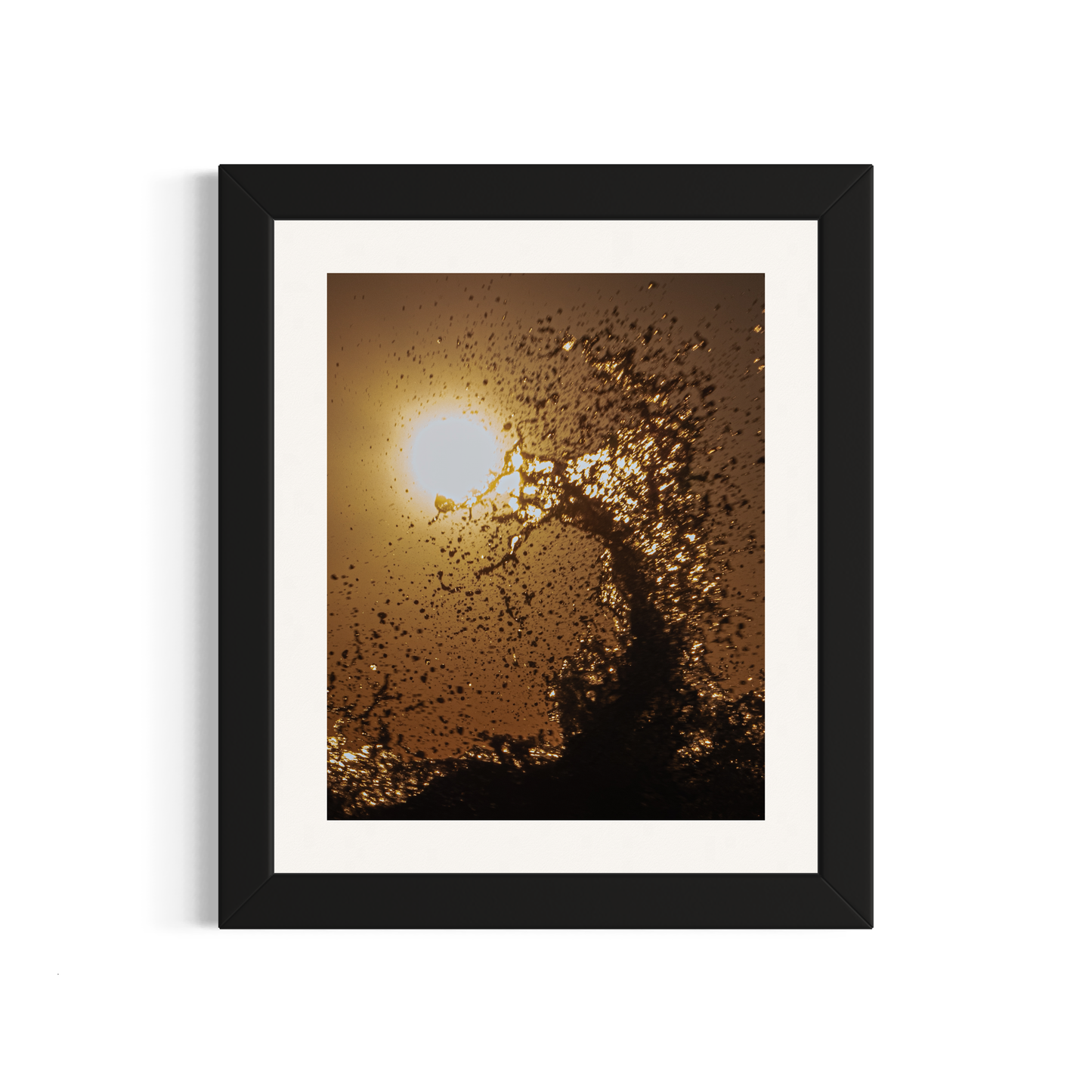 NOMO NOPRO 50 x 60 cm / Cadre Bois Noir Tirage "SEA SIDE" Carqueiranne n°4