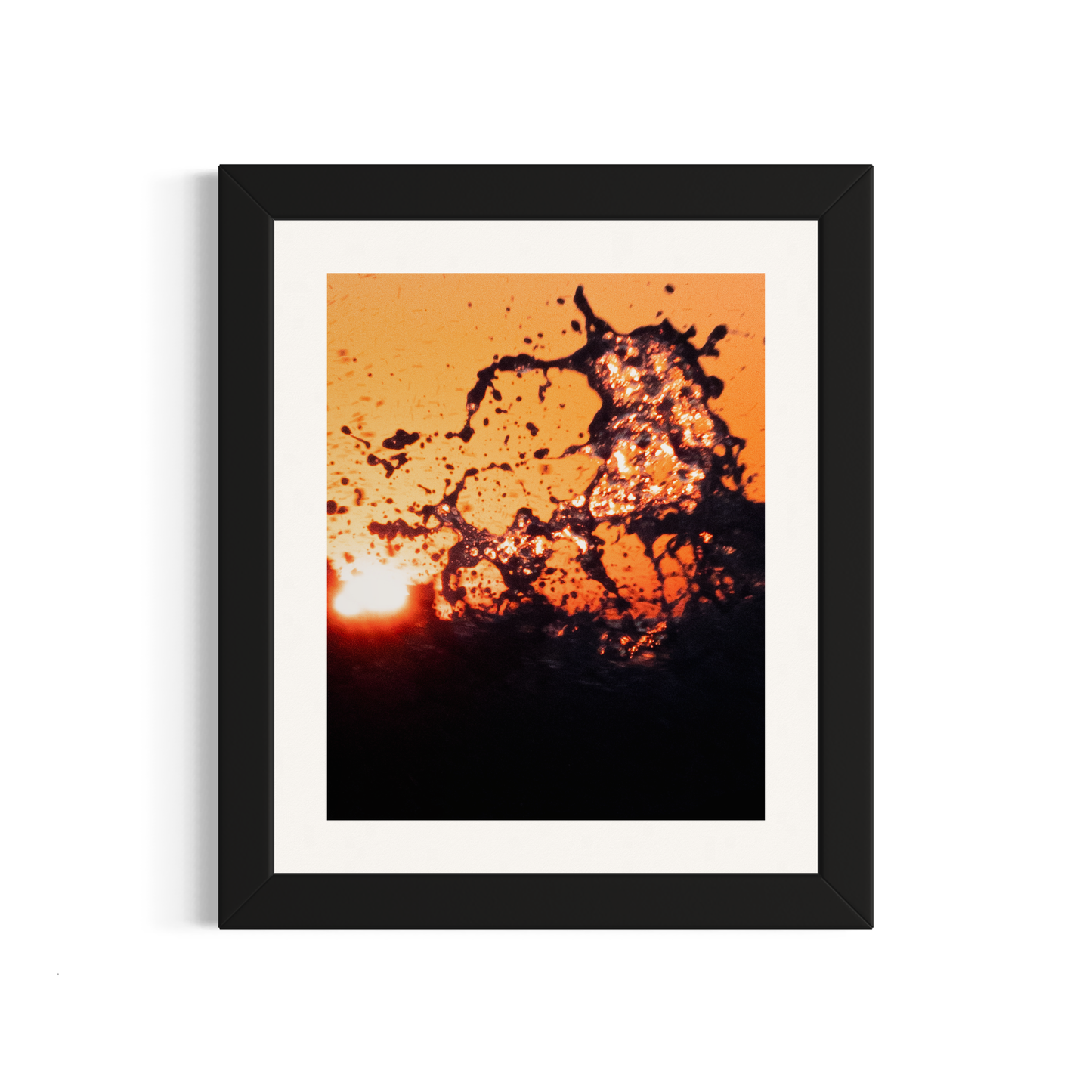 NOMO NOPRO 50 x 60 cm / Cadre Bois Noir Tirage "SEA SIDE" Carqueiranne n°6